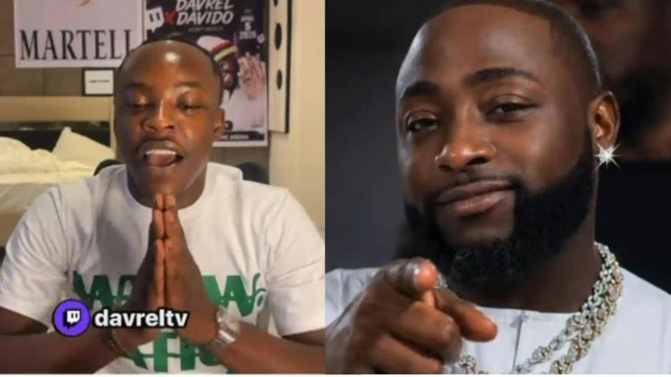 Davido accepts Davrel's apology over chair incident 