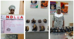 67-year-old grandmother arrested at airport with 13kg cocaine hidden in banana 67-year-old UK-based Nigerian grandmom arrested at Lagos airport with 13kg cocaine
