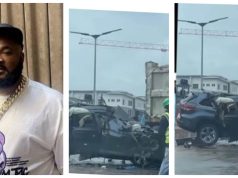Sam Larry breaks silence following road crash