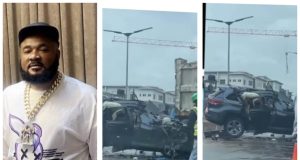 Sam Larry breaks silence following road crash Samlarry speaks from the hospital following his accident