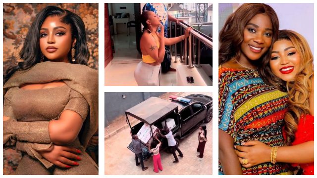 InCollage_20260709_063435853 Mercy Johnson gifts Regina Daniels home appliances for her Abuja new home
