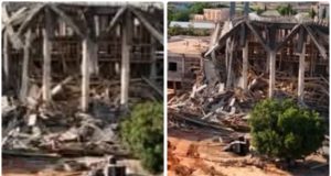 Gombe Assembly building collapse leaves one de.ad, seven injured