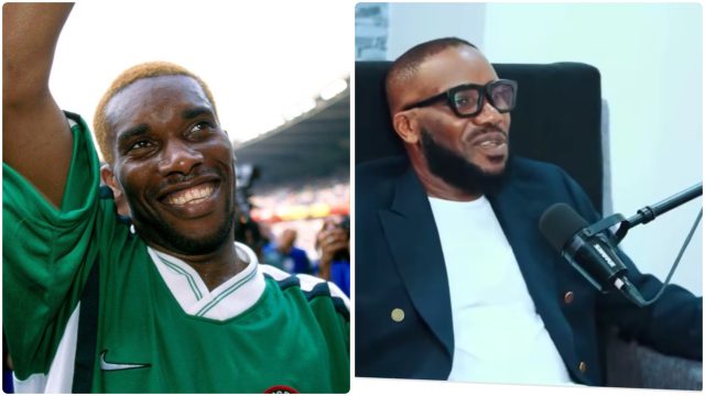 Jay-Jay Okocha opened up about helping his family