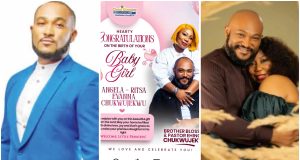 Blossom Chukwujekwu and wife Ehinome welcome first child Blossom Chukwujekwu and wife welcome baby girl