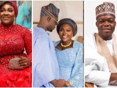 Cute Abiola’s wife celebrates him after sold-out Ilorin show