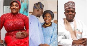 Cute Abiola’s wife celebrates him after sold-out Ilorin show