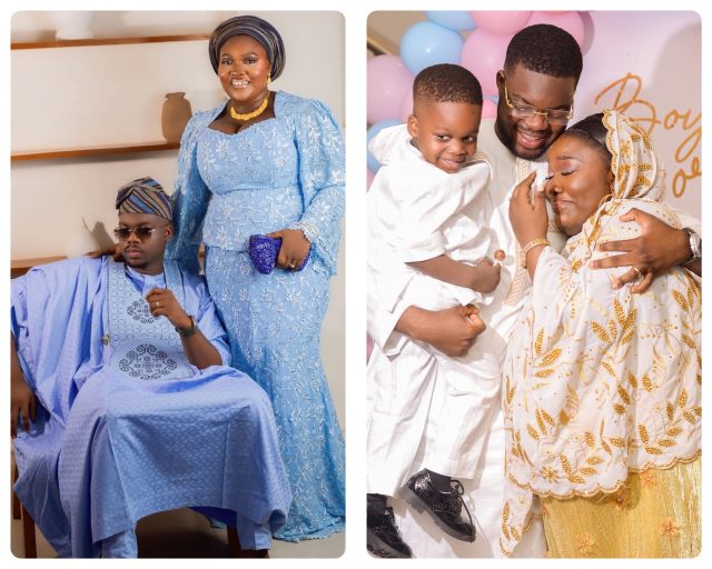 Cute Abiola's wife slams body-shaming comment