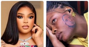 Bobrisky slams lady over face yattoo of lover