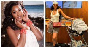 Sharon Ooja celebrates motherhood in new photos with her baby
