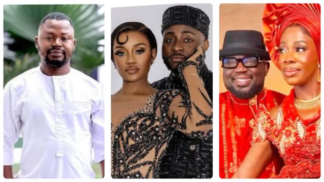 Ossai Ovie disappointed as Davido and Chioma miss Soso Soberekon's wedding