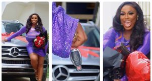 Damilola Oni buys new car Damilola Oni celebrates new ride