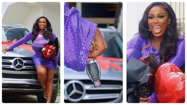 Damilola Oni celebrates new ride