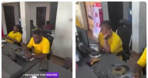 Man confronts MTN staff after ₦45,000 router data finishes in four days