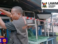 LAWMA seals shops over illegal dumping of refuse LAWMA seals shops over illegal dumping of refuse