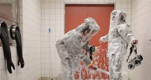 New US Ebola patient arrives in Germany for treatment New US Ebola patient arrives in Germany for treatment