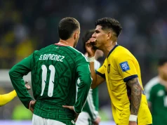 Piero Hincapie sent off at World Cup for covering mouth Piero Hincapie