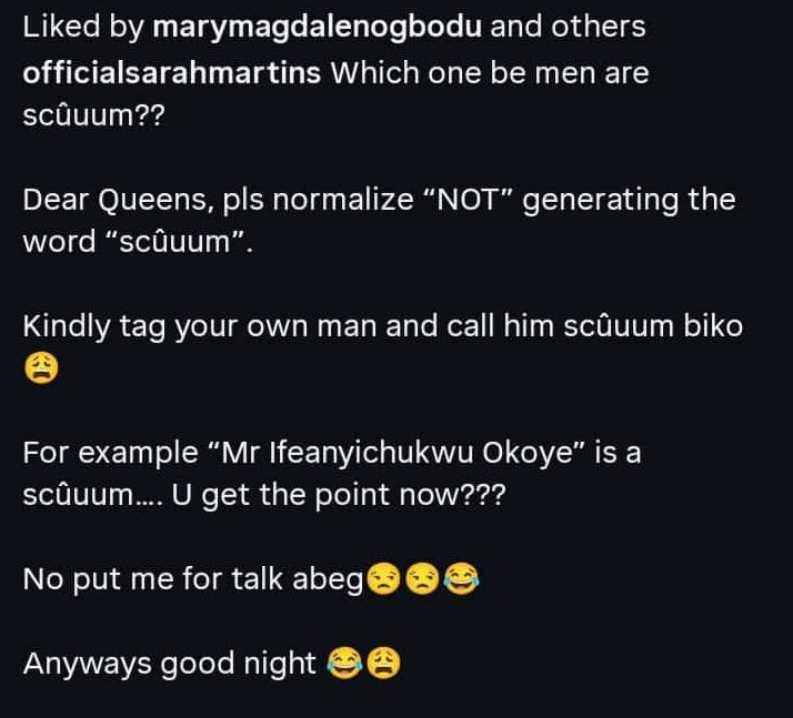 Stop generalizing men as scum - Sarah Martins advices women 2 Stop generalizing men as scum - Sarah Martins advices women