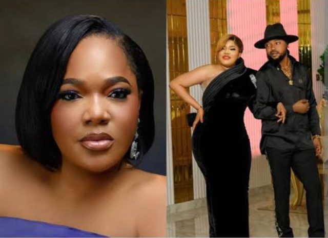 My husband doesn't mind me kissing other actors - Toyin Abraham My husband doesn't mind me kissing other actors - Toyin Abraham