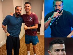 Ronaldo thanks Drake for hosting him, Drake jokes about height Ronaldo thanks Drake for hosting him, Drake jokes about height