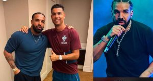 Ronaldo thanks Drake for hosting him, Drake jokes about height Ronaldo thanks Drake for hosting him, Drake jokes about height