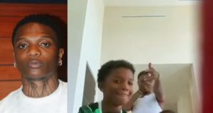 Wizkid enjoys playful, quality time with his kids Wizkid enjoys playful, quality time with his kids