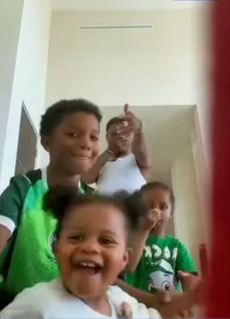 Wizkid enjoys playful, quality time with his kids 1 Wizkid enjoys playful, quality time with his kids