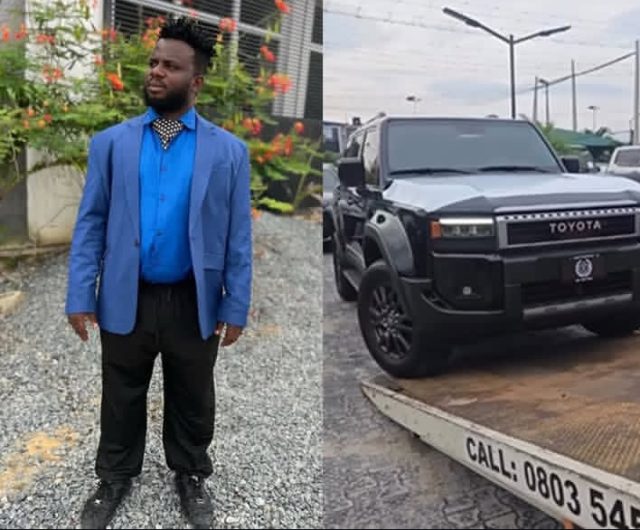Sabinus splashes millions on new SUV Sabinus splashes millions on new SUV