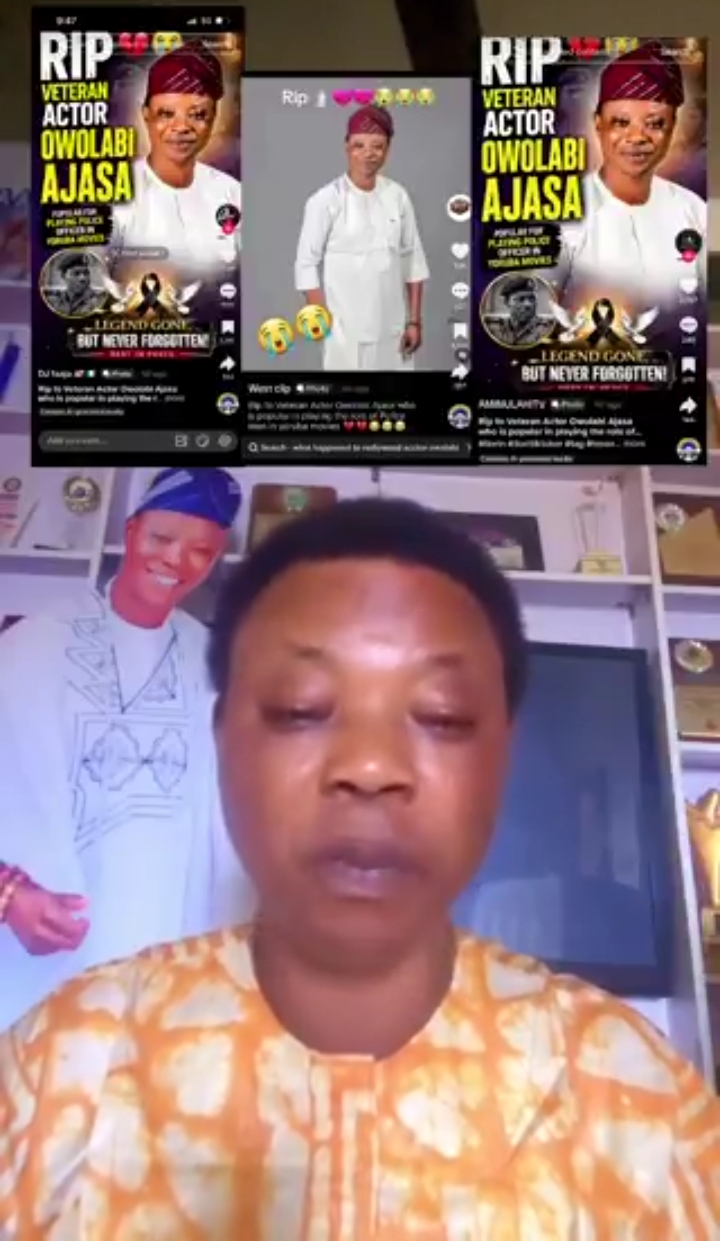Actor, Owolabi Ajasa debunks de.ath rumour 1 Actor, Owolabi Ajasa debunks de.ath rumour
