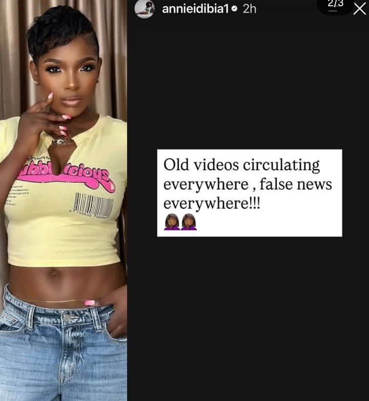Old video!! - Annie Macaulay debunks 2baba reunion rumours 2 Old video!! - Annie Idibia debunks 2baba reunion rumours