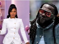 Tacha praises Burna Boy after performance at World Cup final show Tacha praises Burna Boy after performance at World Cup final show