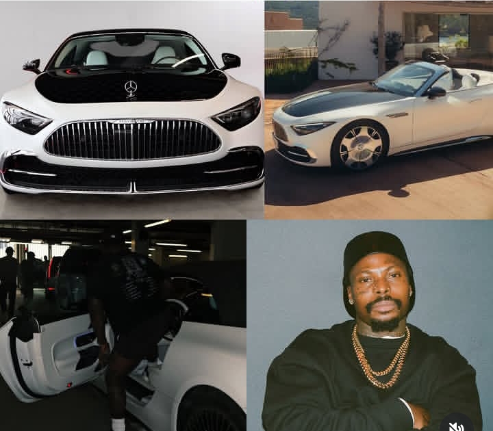 Asake adds Mercedes Maybach SL 680 to his car collection 1 Asake adds Mercedes Maybach SL 680 to his car collection