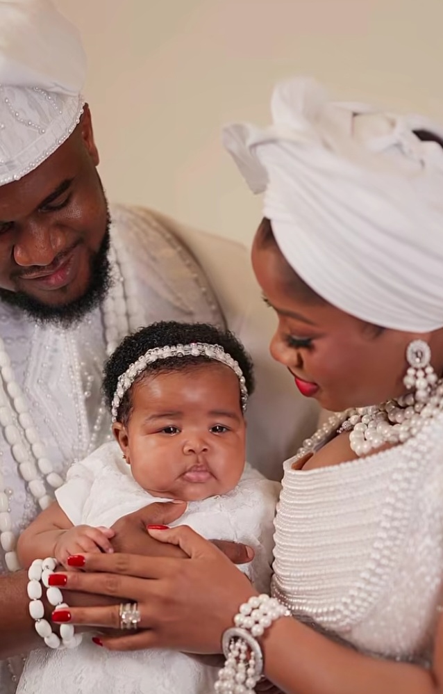 Veekee James and husband dedicate child in church 2 Screenshot 20260726 141918 Instagram