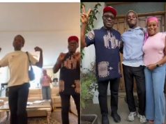 Governor Soludo and son, Ozonna dance in family video Governor Soludo and son Ozonna, dance together
