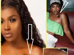 Annie Macaulay replaces ‘Idibia’ tattoo with butterfly Annie Macaulay replaces 'Idibia' tattoo with butterfly