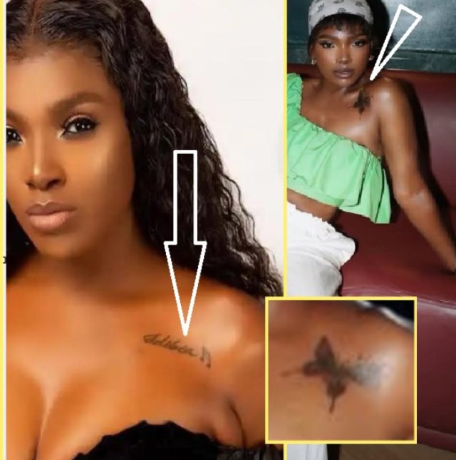 Annie Macaulay replaces 'Idibia' tattoo with butterfly