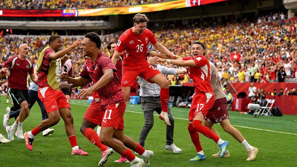 Switzerland to face Argentina in quarterfinals after Columbia win 1 Switzerland to face Argentina in quarterfinals after Columbia win