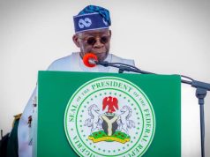 Tinubu, Ministers recite old anthem during FEC meeting Tinubu, Ministers recite old anthem during FEC meeting