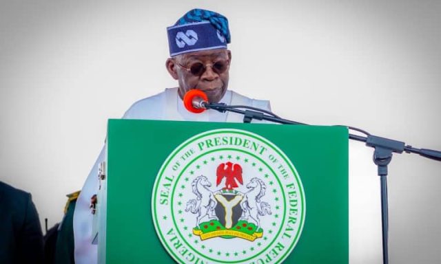 Tinubu, Ministers recite old anthem during FEC meeting