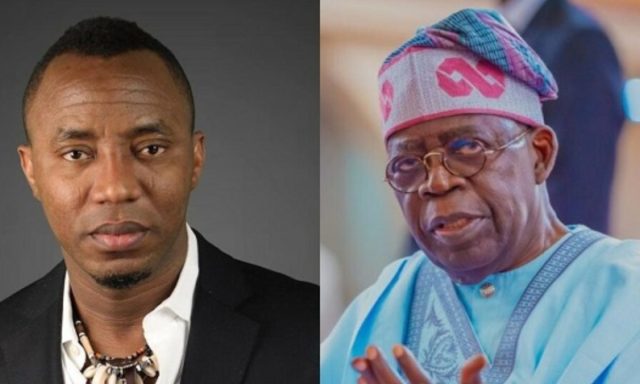 Tinubu afraid of my popularity in grassroots – Sowore Tinubu afraid of my popularity in grassroots – Sowore