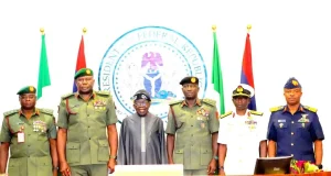 Tinubu meets security chiefs Tinubu meets security chiefs over insecurity
