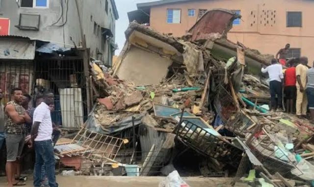 Two-storey building collapses in Sokoto Two-storey building collapses in Sokoto