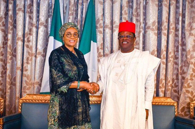 My mother sold Akara - Dave Umahi also defends first Lady My mother sold Akara - Dave Umahi also defends first Lady