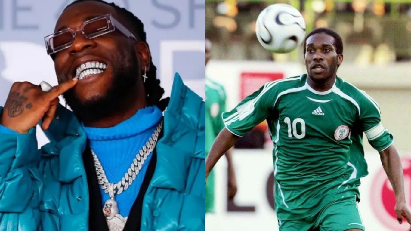 Burna Boy names Jay Jay Okocha his greatest footballer 1 Burna Boy names Jay Jay Okocha his greatest footballer