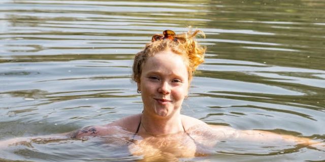 Woman who married river earns new 'history-making moment' on wedding anniversary
