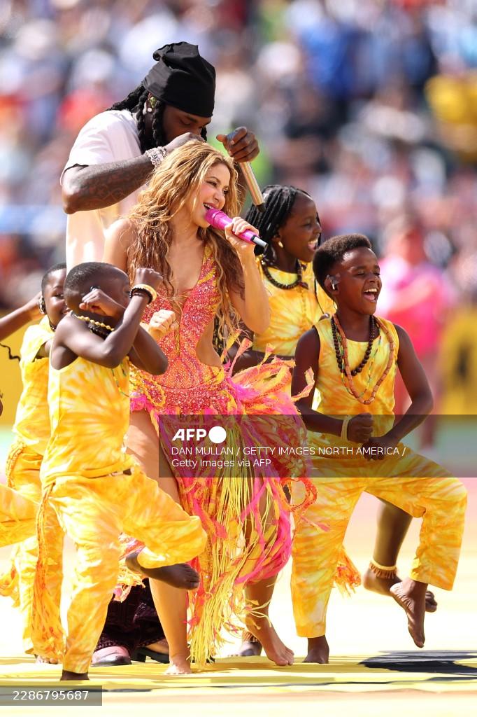 Burna Boy, Shakira perform at World Cup final Halftime show 1 Burna Boy, Shakira perform at World Cup final Halftime show