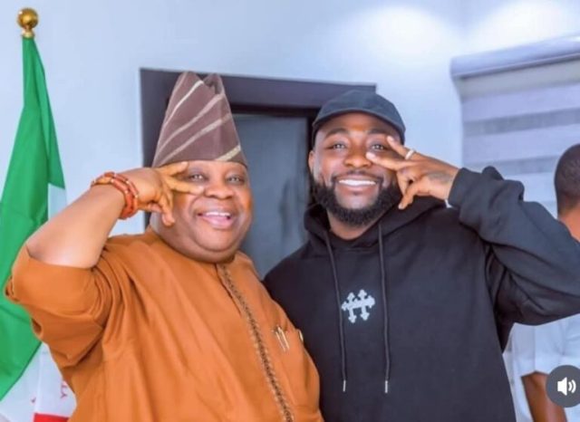 Governor Adeleke campaigns with song from Oriade album