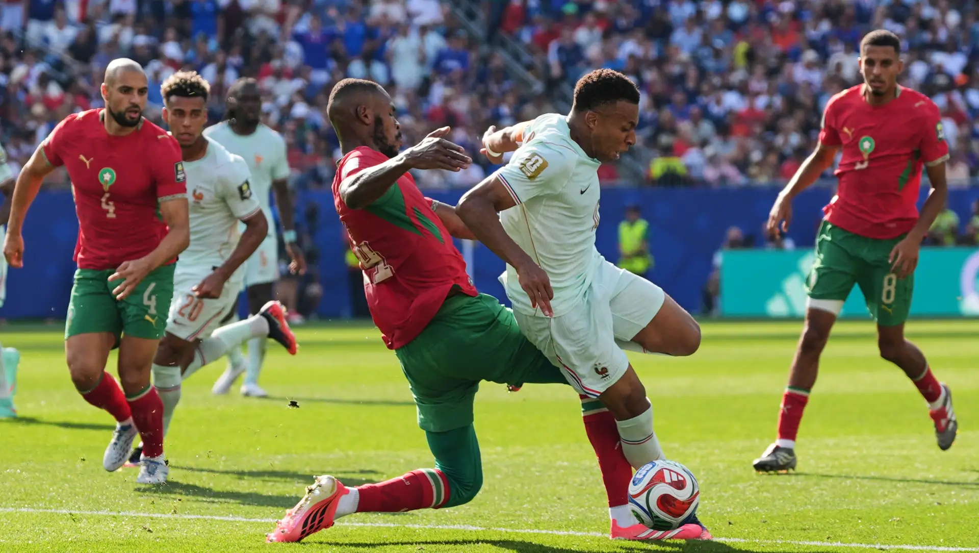 France defeats Morocco to reach World Cup semi final 1 France defeats Morocco to reach World Cup semi final