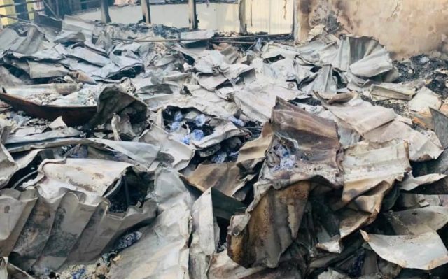 Fire razes Kogi LG chairman's house Fire razes Kogi LG chairman's house