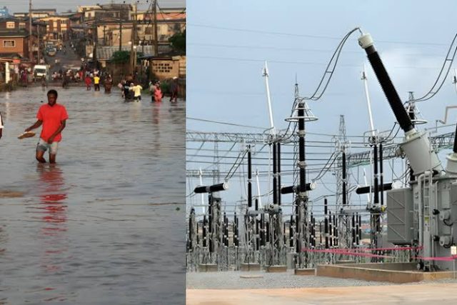 Flooding: Blackouts in Lagos, Osun Flooding: Blackouts in Lagos, Osun