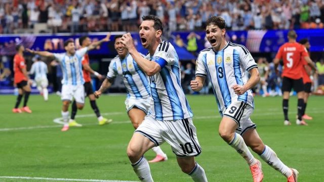 Messi inspires 3-2 Argentina comeback against Egypt Messi inspires 3-2 Argentina comeback against Egypt